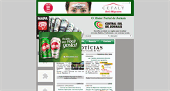 Desktop Screenshot of centralsuldejornais.com.br
